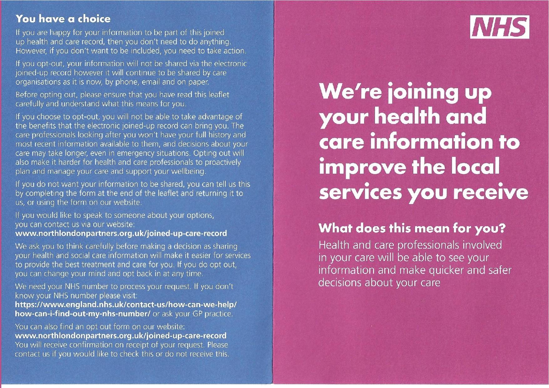Joining up Health and Social Care Information 01